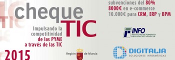 Cheque TIC por el Instituto de Fomento de la Región de Murcia